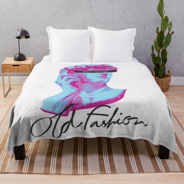 Artikelvorschau, Old Fashion Slogan mit antiker Statue mit Smartphone-Illustration entworfen und verkauft von Peekonet.