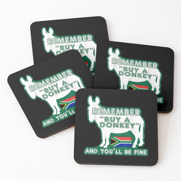 Item preview, Remember '' Buy A Donkey'' And You'll Be Fine African Gag  designed and sold by sheilase.