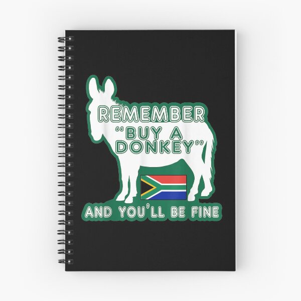 Item preview, Remember '' Buy A Donkey'' And You'll Be Fine African Gag  designed and sold by sheilase.