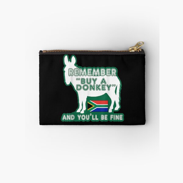 Item preview, Remember '' Buy A Donkey'' And You'll Be Fine African Gag  designed and sold by sheilase.