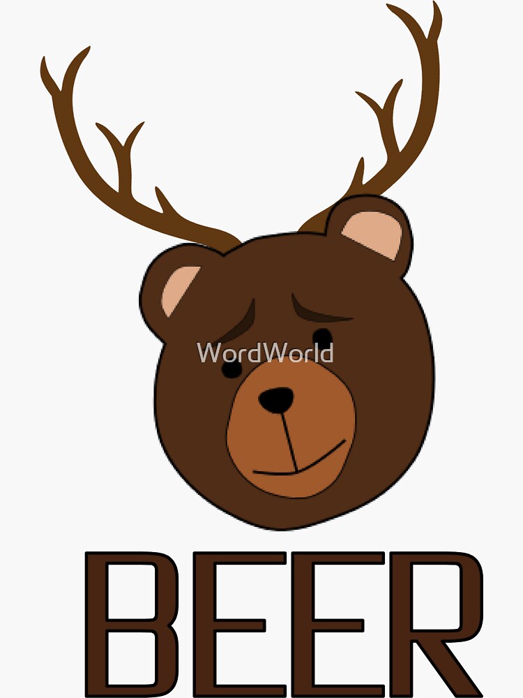 Dcarga Vector De Diseño De Camiseta De Ciervos Y Letras