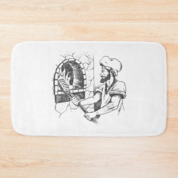 Item preview, Baker baking bread designed and sold by DerSenat.