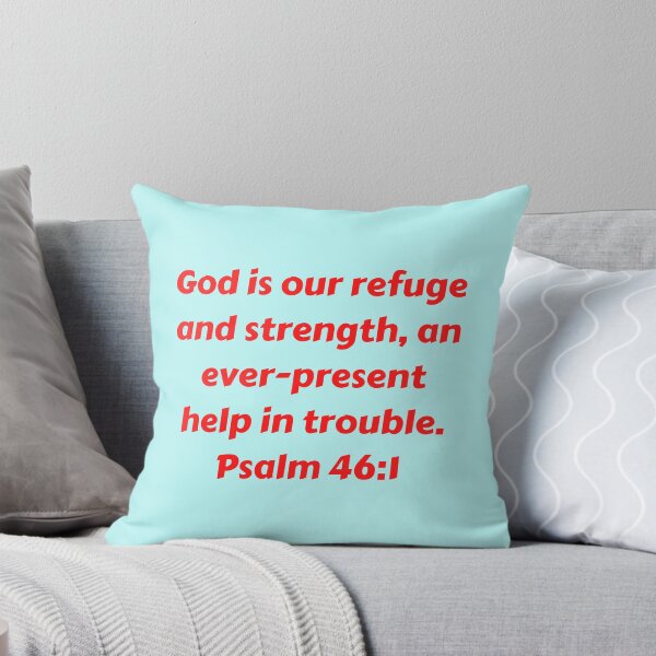 Item preview, Bible Verse Psalm 46:1 designed and sold by Prayingwarrior.