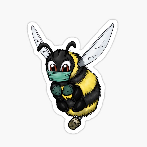 Bee Safe Sticker