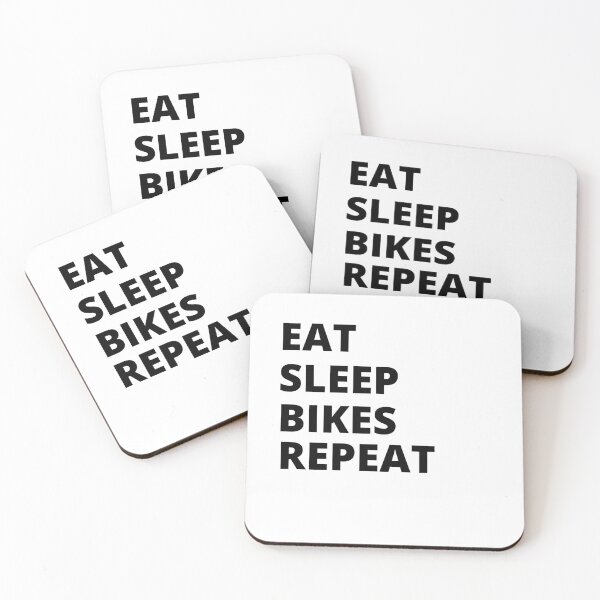 Item preview, Eat sleep bikes repeat designed and sold by Dear-Ashlin.