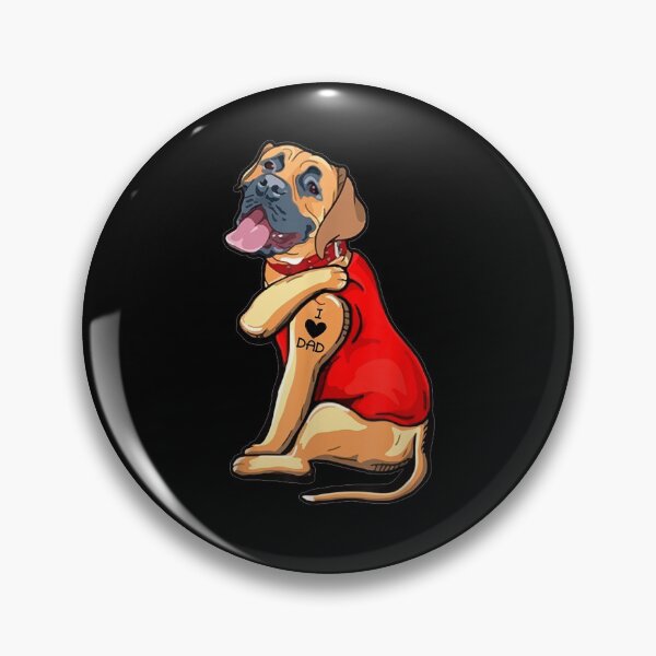 Item preview, Dog I Love Dad English Mastiff Fathers Day Dog Lover  designed and sold by sheilase.
