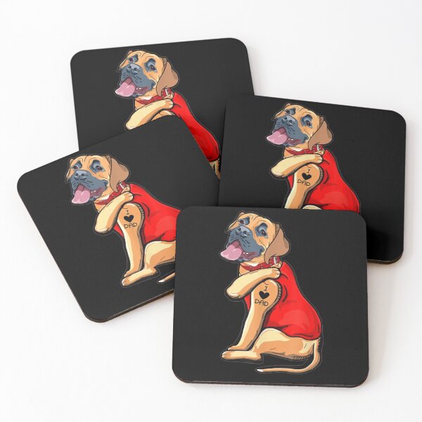 Item preview, Dog I Love Dad English Mastiff Fathers Day Dog Lover  designed and sold by sheilase.
