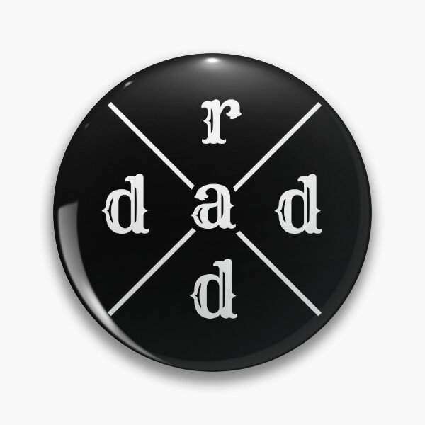 Item preview, Rad Dad retro art funny fathers tattoo style gift  designed and sold by alenaz.