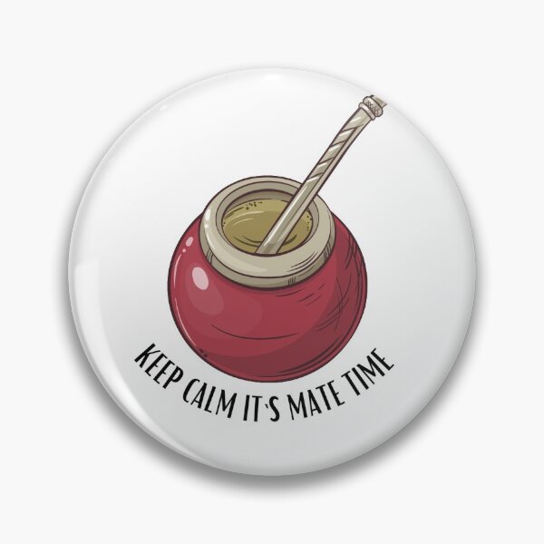 Artikelvorschau, Yerba Mate Keep Calm Argentinien Tee Stimmung Tasse Tee Kräuter Liebhaber entworfen und verkauft von DaniVi.