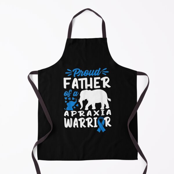 Item preview, Mens Brave I Father I Apraxia Awareness I Blue Ribbon Elephant designed and sold by sheilase.