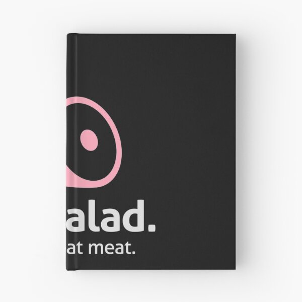 Item preview, Salad Real Men Eat Meat T Shirt  designed and sold by Clavitaps.