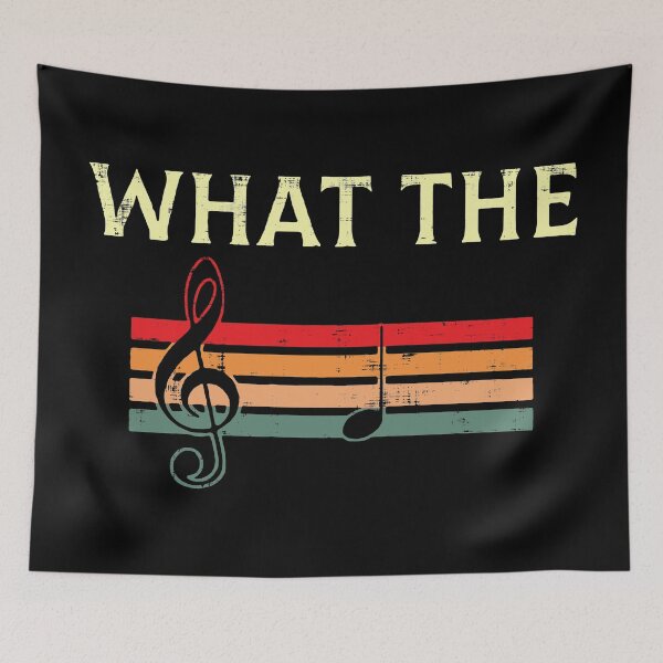 Item preview, What The F Musical Note designed and sold by LavaDeception.