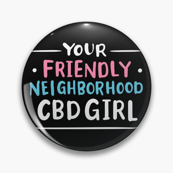 Item preview, Your Friendly Neighborhood CBD Girl | CBD Advocate & Dealer designed and sold by Dancing Dolphin Crafts.