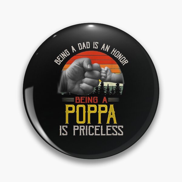 Item preview, Mens Being A Dad Is An Honor Being A Poppa Is Priceless  designed and sold by sheilase.