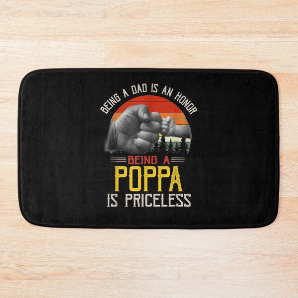 Item preview, Mens Being A Dad Is An Honor Being A Poppa Is Priceless  designed and sold by sheilase.