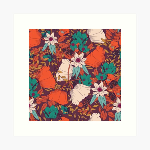 Item preview, Botanical pattern 010 designed and sold by BlueLela.