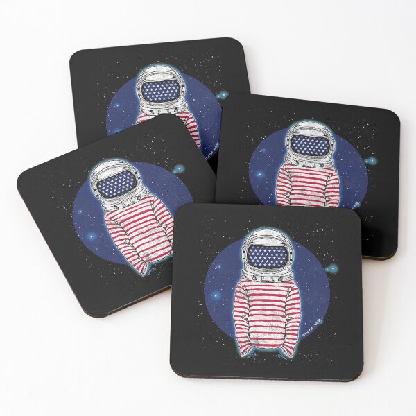 Item preview, 4thofJuly Astronaut designed and sold by HexOne.