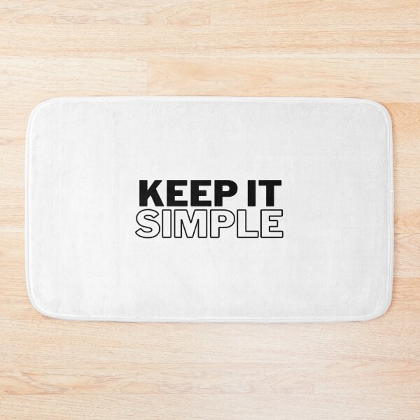 Item preview, Keep It Simple - Statement designed and sold by cozicreatives.