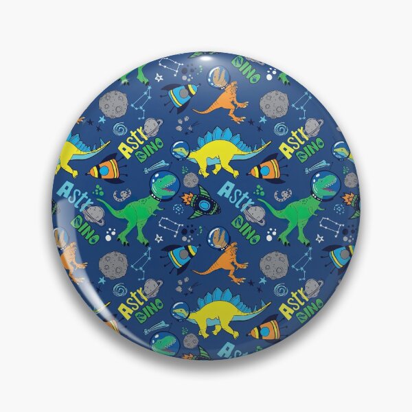 Item preview, Astro Dinosaur Seamless Pattern, Dinosaur Seamless Pattern Design designed and sold by graphic-genie.