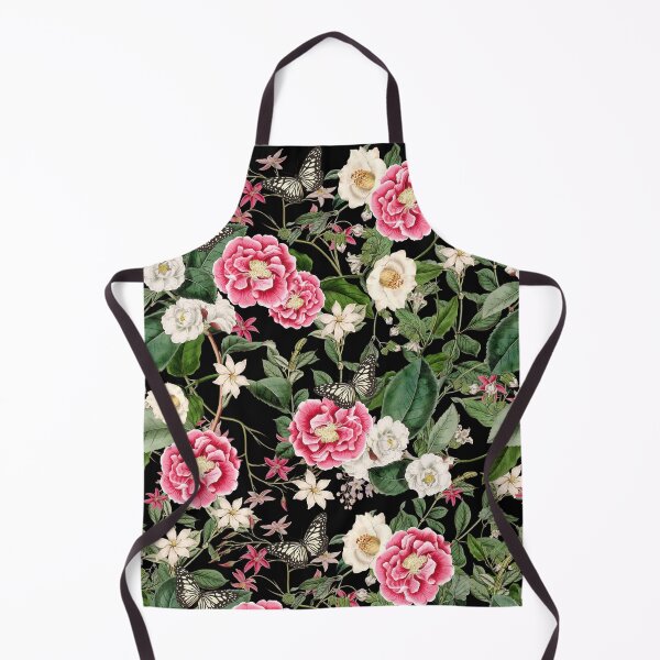 Item preview, Roses and Butterflies on Black designed and sold by meggydesigns.