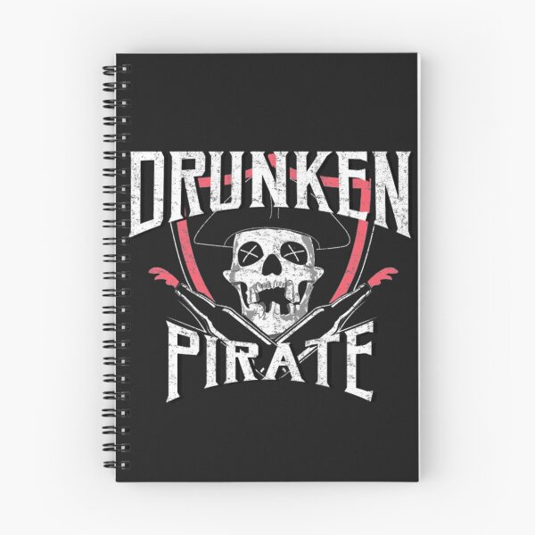 Item preview, Drunken Skull Pirate T Shirt  designed and sold by Clavitaps.