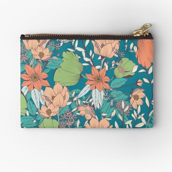 Botanical pattern 012 Zipper Pouch