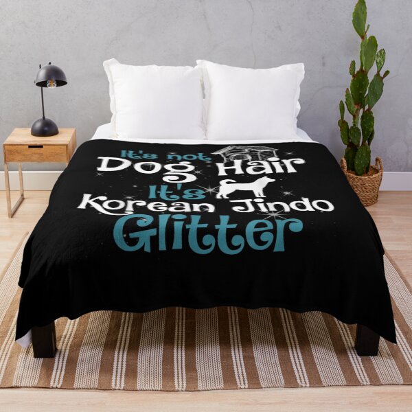 Item preview, Korean Jindo It's Not Dog Hair Korean Jindo Glitter designed and sold by sheilase.