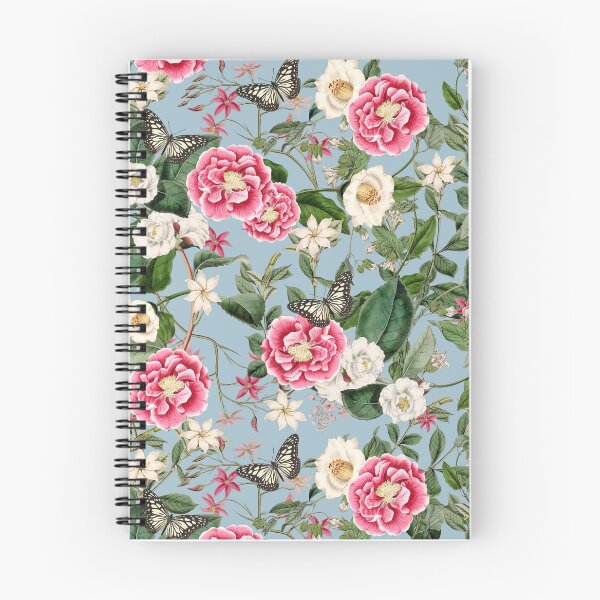 Item preview, Copy of Roses and Butterflies on Blue designed and sold by meggydesigns.