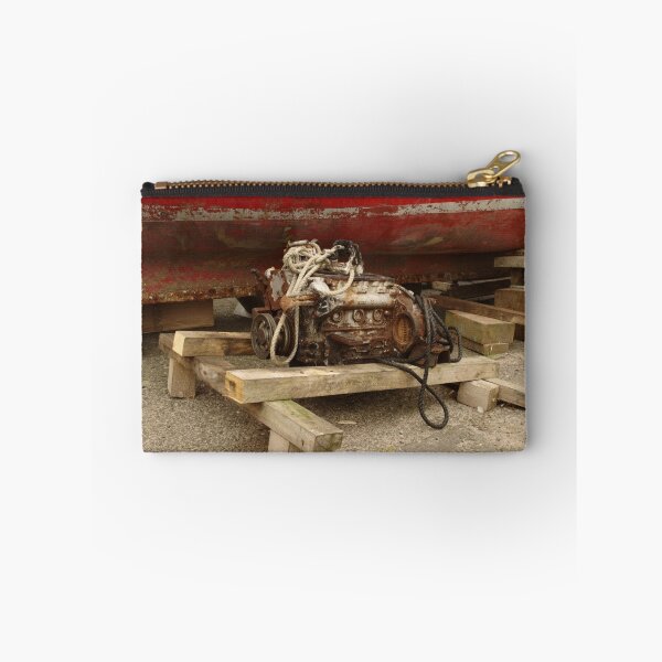 Item preview, Boat Engine Under Repair designed and sold by Adrian Wale.