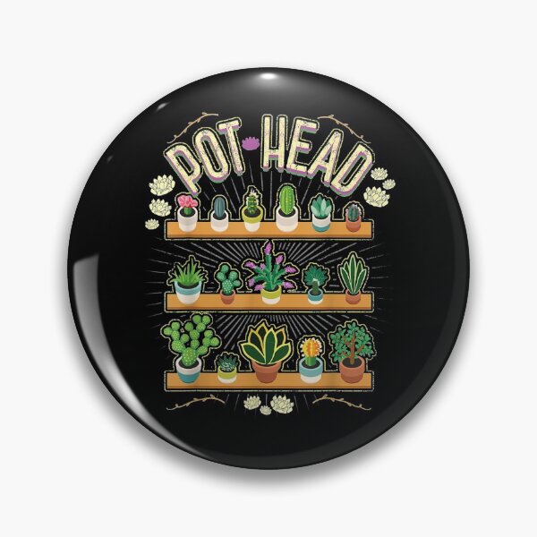 Item preview, Pot Head Succulent Gardening Plant Lover Funny Gardener Cute  designed and sold by sheilase.