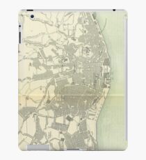 Vintage Map of Lisbon Portugal (1895) iPad Case/Skin