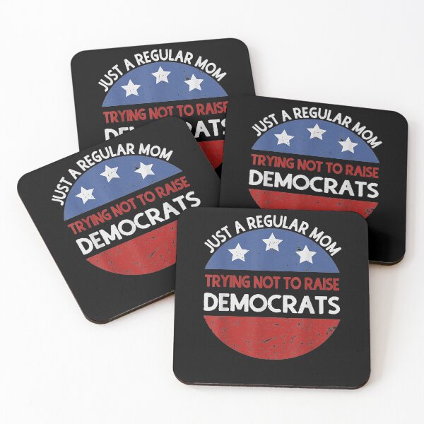 Item preview, Just A Regular Mom Trying Not To Raise Democrats 4th Of July  designed and sold by sheilase.