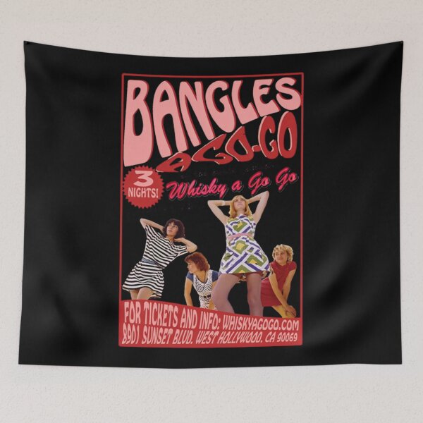 Item preview, The Bangles a go go shirt designed and sold by Virusss95g.