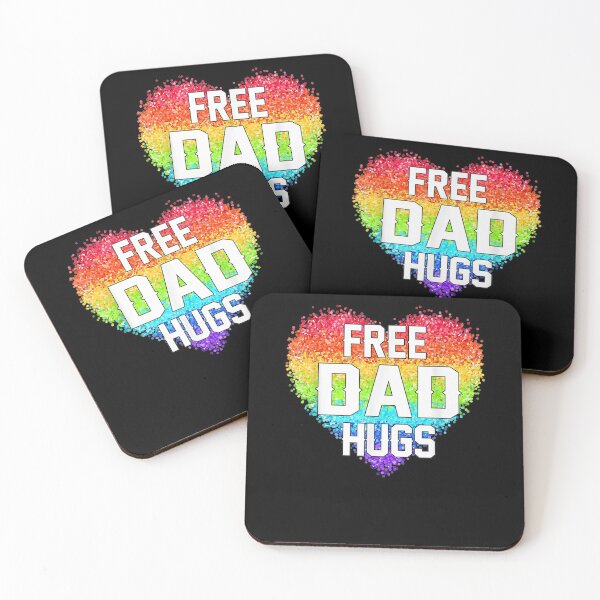 Item preview, Free Dad Hugs Lgbt Pride Social Movement  designed and sold by sheilase.