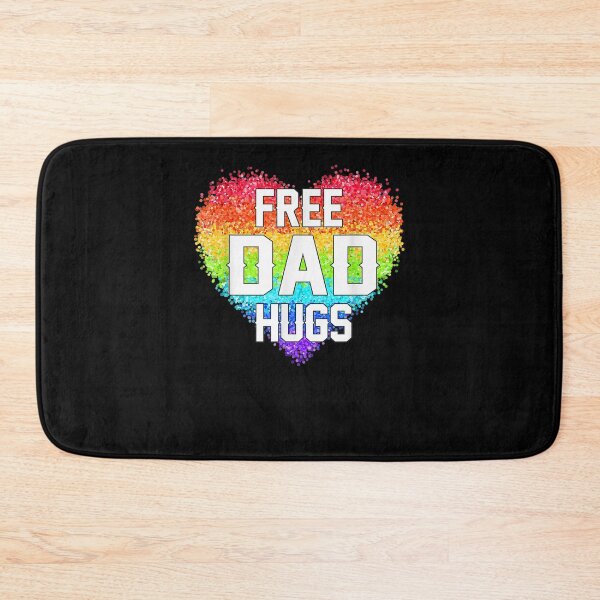 Item preview, Free Dad Hugs Lgbt Pride Social Movement  designed and sold by sheilase.