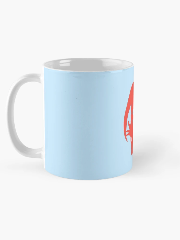 Thumbnail 5 of 6, Coffee Mug, Dragon Initial Monogram R designed and sold by Rajeev Singh.