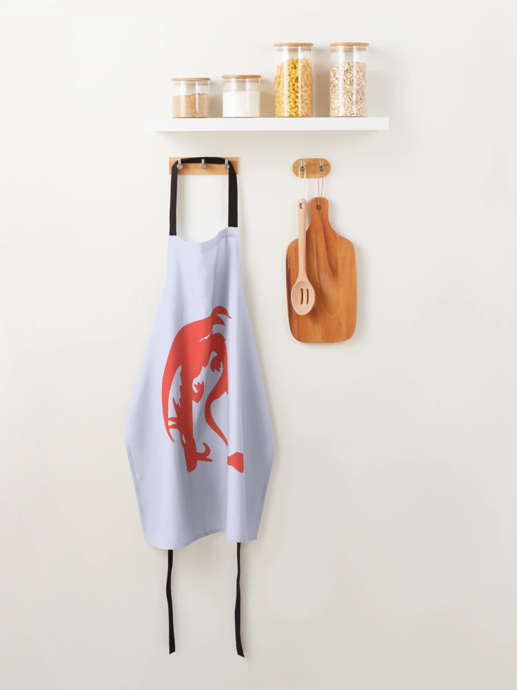 Thumbnail 4 of 6, Apron, Dragon Initial Monogram R designed and sold by Rajeev Singh.