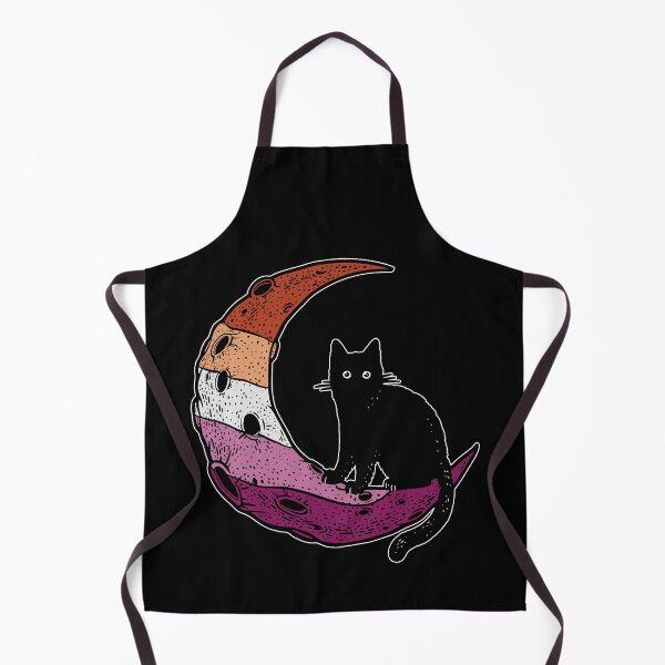 Item preview, Lesbian Cat Moon designed and sold by Clara Hollins.