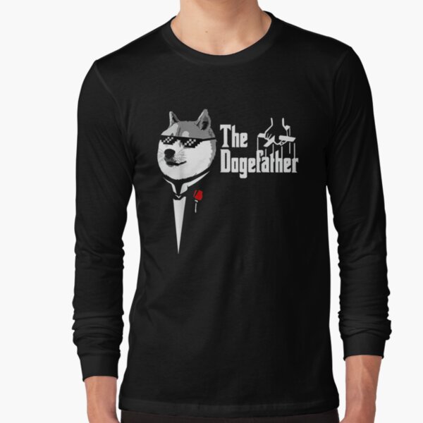 Artikel-Vorschau von Der Dogefather Cooler Dogenvater Lustige Dogecoin Crypto, designt und verkauft von sheilase.