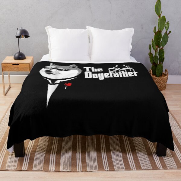 Item preview, The Dogefather Cool Doge Father Funny Dogecoin Crypto  designed and sold by sheilase.