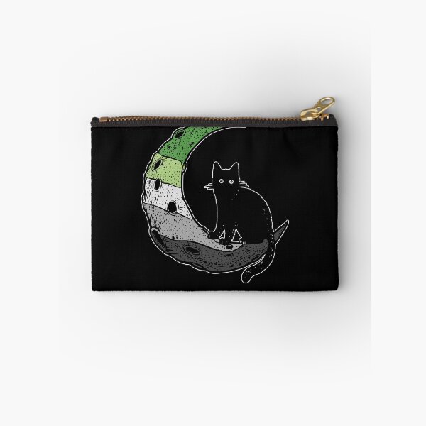 Item preview, Aromantic Cat Moon designed and sold by Clara Hollins.