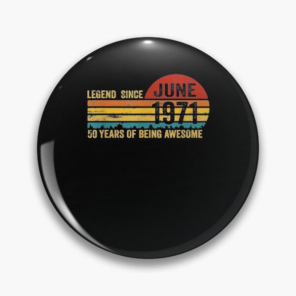Item preview, Legend Since June 1971 50th Birthday 50 Year Old  designed and sold by sheilase.