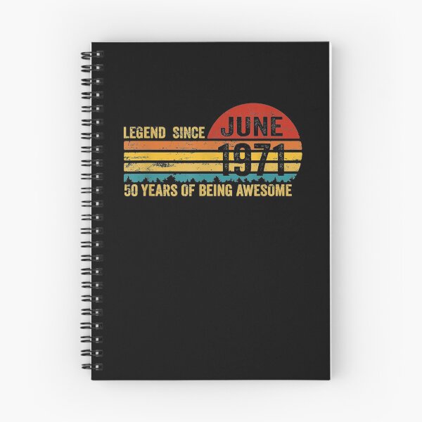 Item preview, Legend Since June 1971 50th Birthday 50 Year Old  designed and sold by sheilase.