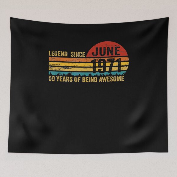 Item preview, Legend Since June 1971 50th Birthday 50 Year Old  designed and sold by sheilase.