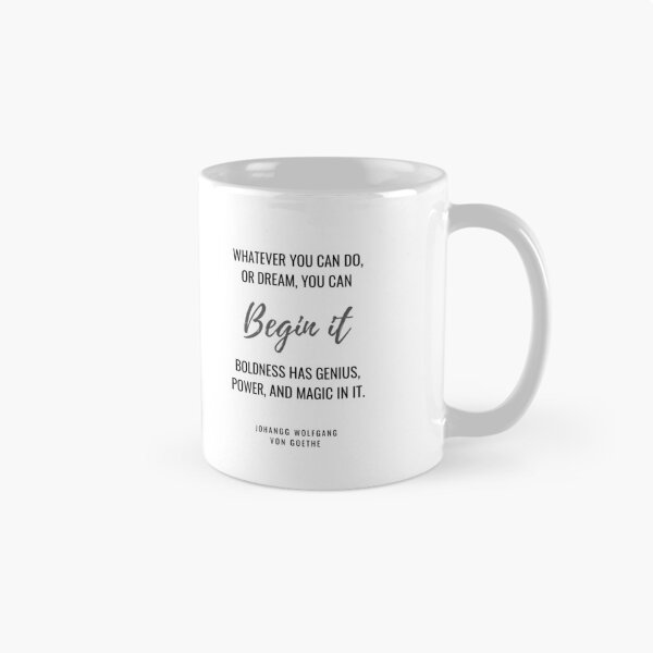 Item preview, Whatever You Can Do Quote, Johangg Wolfgang Quote, Famous Quote, Typography Quote designed and sold by SirajDecors.