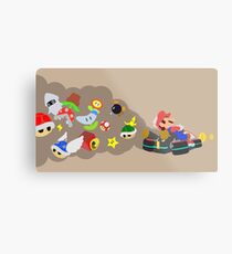 Mario Kart Item fury Metal Print