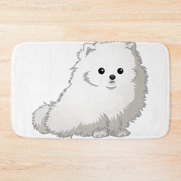 Item preview, White Fluffy Cat designed and sold by Cat2D.