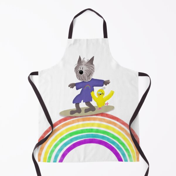 Item preview, LGBTIQ+ Pride Artwork - Rainbow - Scottish Terrier Scottie Budgie designed and sold by HalloMolly.