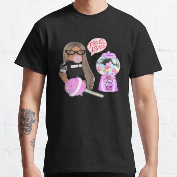 Roblox Pink T Shirts Redbubble - roblox t shirt girl aesthetic pink
