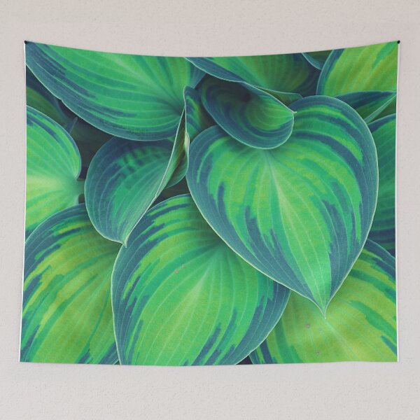 Item preview, Green Large Leaves Garden Nature Pattern Design designed and sold by Youpattern.